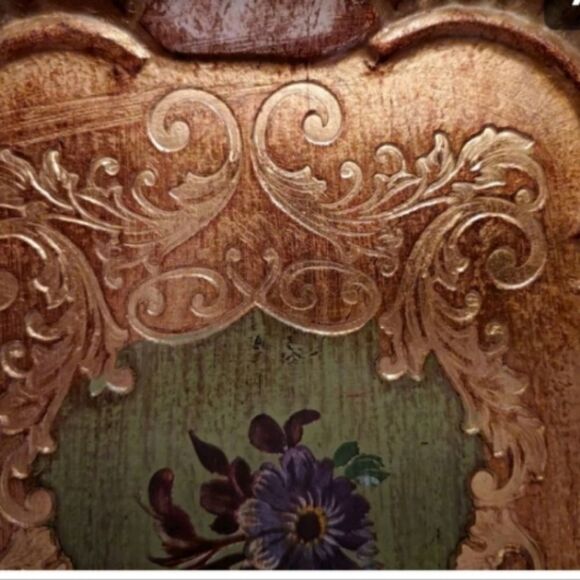 Italian Mita Italy Florentine Wood Tray - Picture 7 of 10